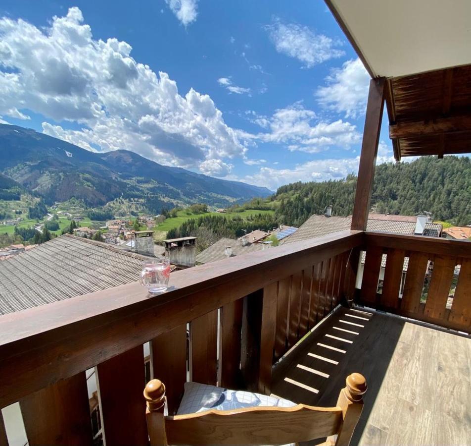 Ferienwohnung Mountain House The Deer Teser im Fleimtal Exterior foto